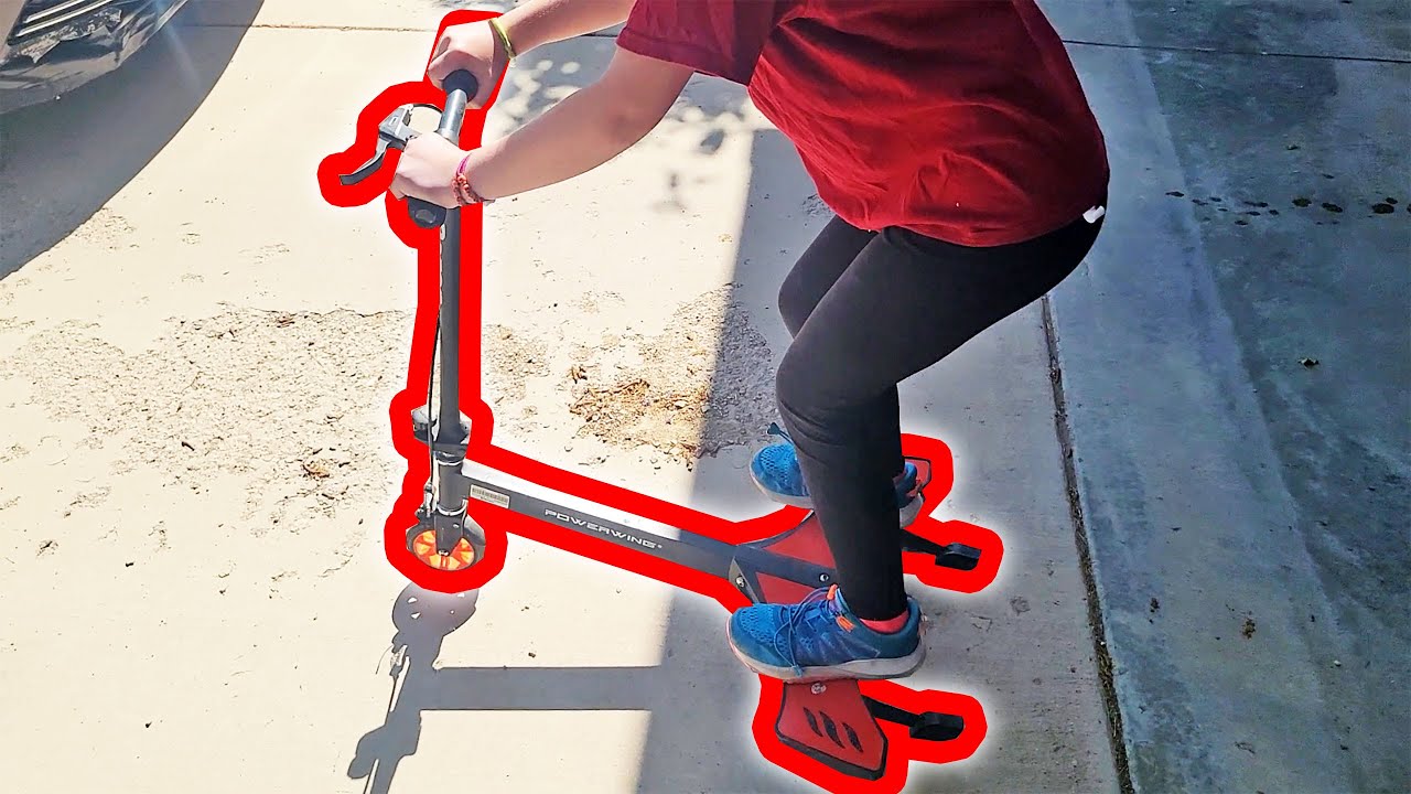 Review for Razor powerwing scooter YouTube