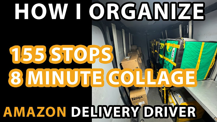 Go Faster: 155 Stops In 8 Minutes, Amazon Delivery Driver DSP