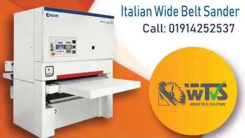 Automatic Wide Belt sander DMC SD 30