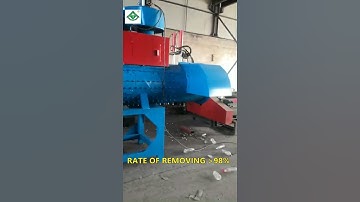 plastic bottles label separating/label remover/label removing machine