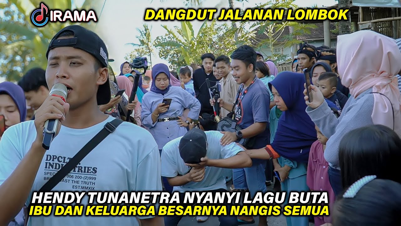 KARENA MENANGIS !! LAGI LAGI HENDY TUNANETRA TAK DAPAT MENYANYIKAN LAGU BUTA RHOMA IRAMA DI IRAMA