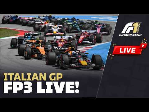 🔴 F1 LIVE ITALIAN GP FP3 - Live Timings + Track + Commentary