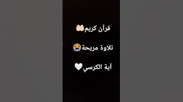 #القرآن_الكريم #آية_الكرسي #سورة_البقرة #راحة_نفسية #الحمدلله_دائماً_وابداً #الحمدالله_علی_کل_حال