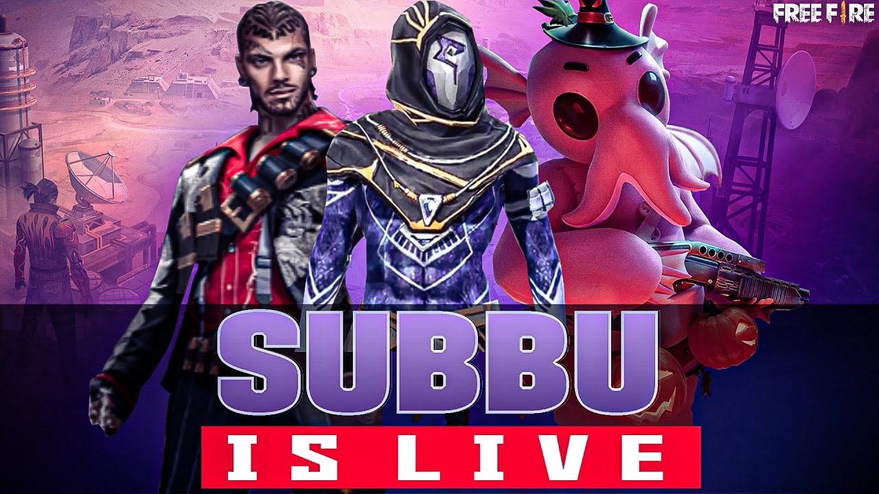 Free Fire Live In Telugu - Subbu Bhai Is On Live - Telugu Gaming Live ...