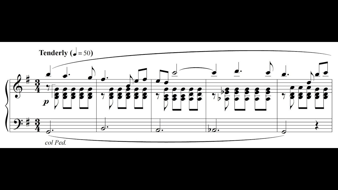 Prelude No. 2 Remaster, with score, from Nine Preludes for Piano Solo by Robert Cunningham