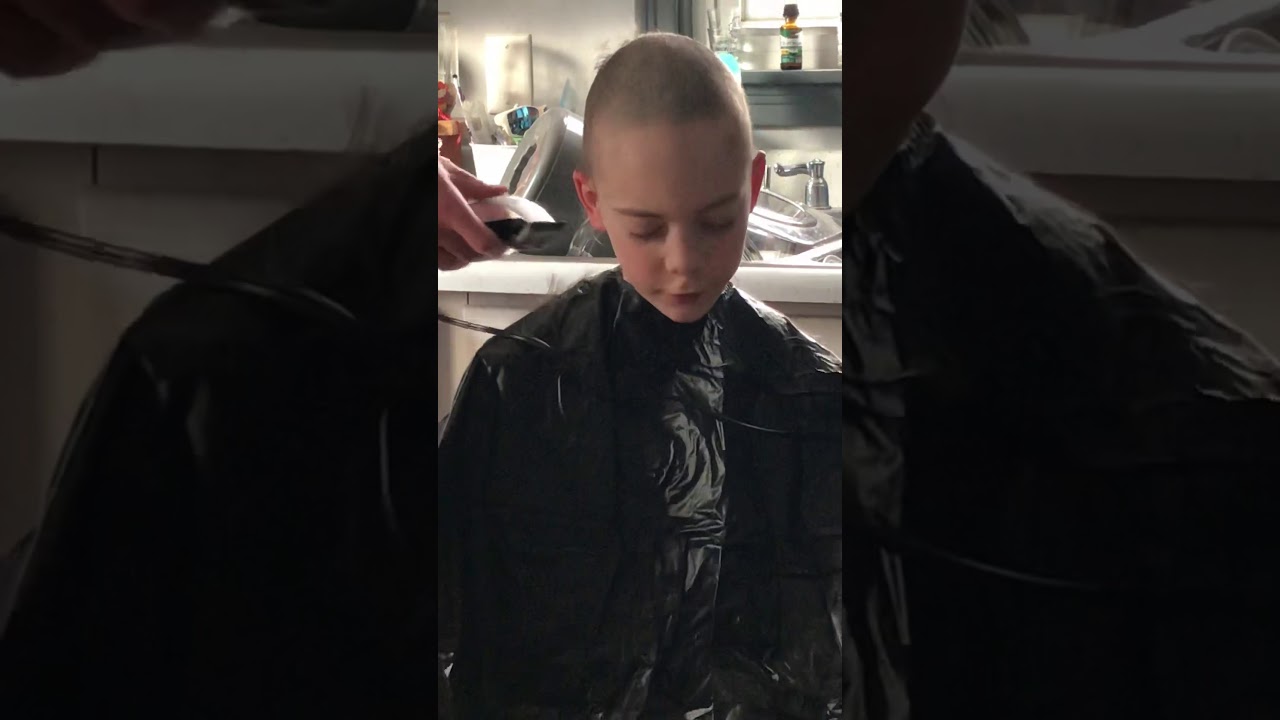 Connor going bald for bucks