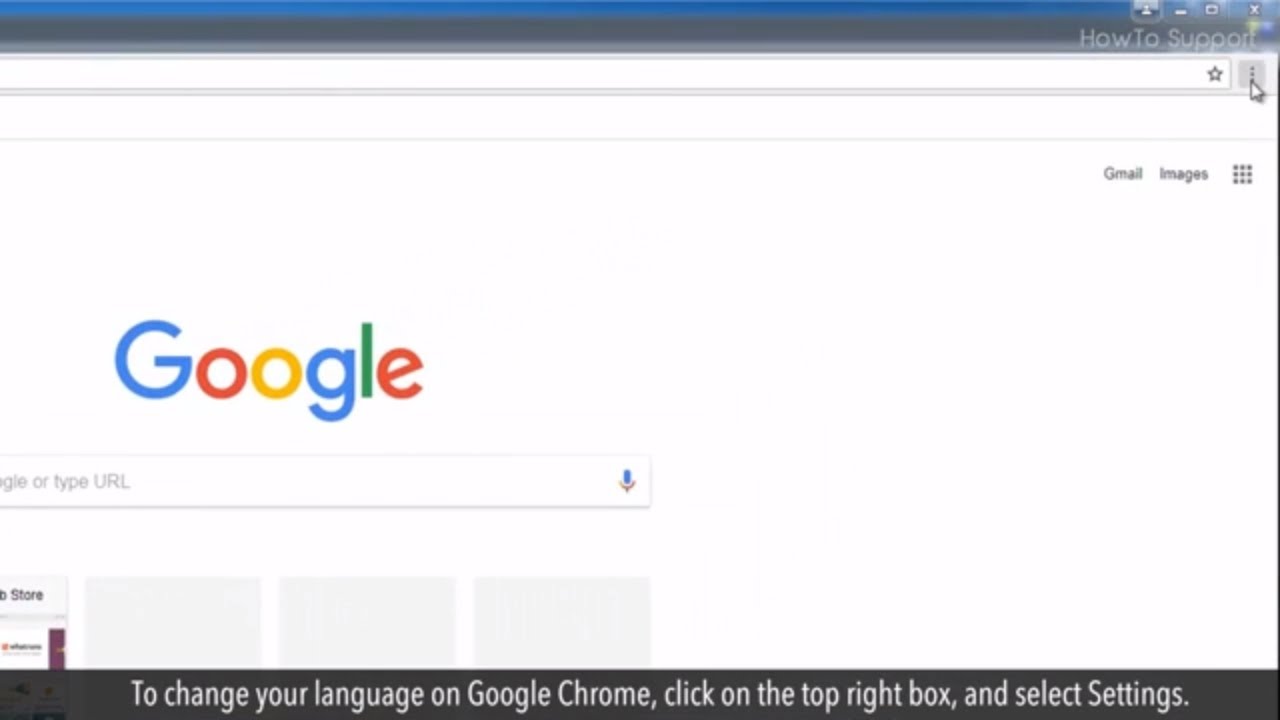 How to change language in google chrome