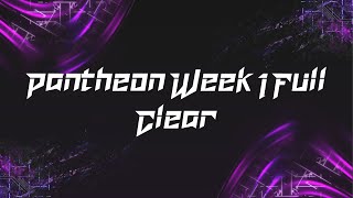 Pantheon Week 1