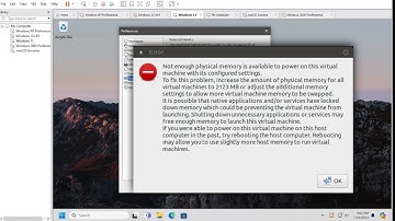 Not Enough Physical Memory Is Available to Power on This Virtual Machine Configured Settings FIX