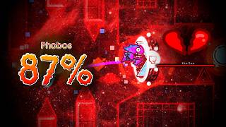 Phobos by KrmaL 87% (INSANE FLUKE) | Extreme Demon Progress | maxpotter13