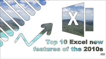 Top 10 Excel new features of 2010