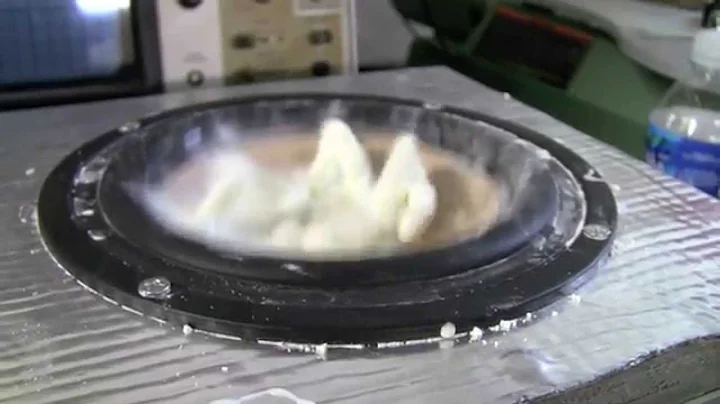 Cornstarch Monster - Non-Newtonian Fluid on Speaker Cone