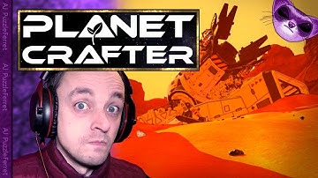 Exploring our first wreckage! - Planet Crafter Ep2