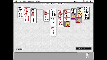 Apple Macintosh Longplay - Absolute Solitaire - Fortress