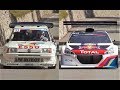 Peugeot 205 T16 Evo II VS Peugeot 208 T16 Pikes Peak || Montée des Légendes 2018