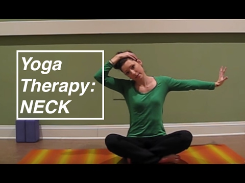 Yoga Therapy: Neck Pain - Cervical Spine alignment: LauraGYOGA