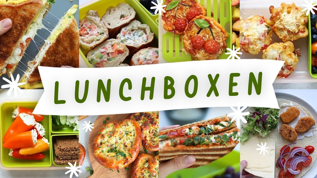 Back to School/Uni: 16 mega leckere Rezepte für die Brotdose | Lunchbox -Ideen fürs Frühstück/Snacks