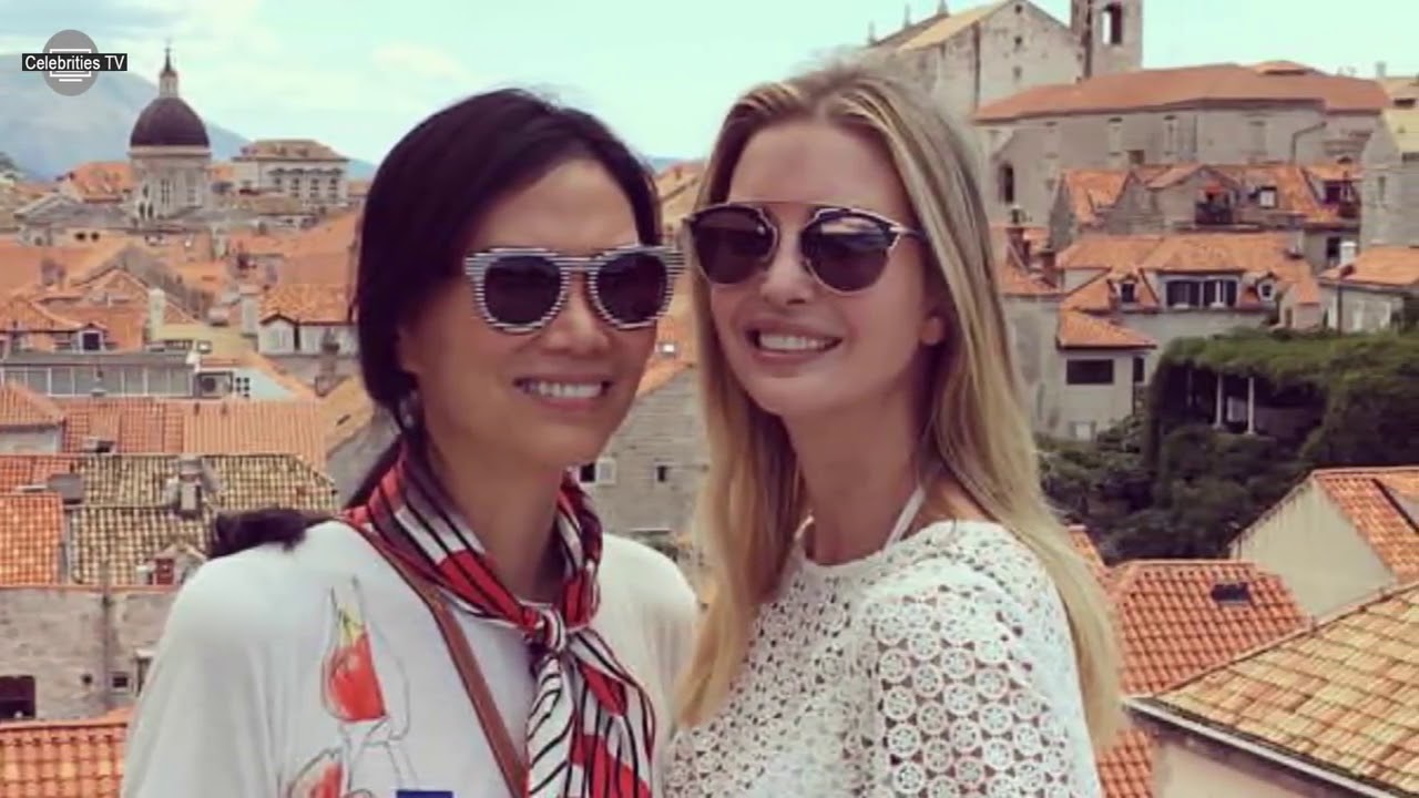 Wendi Murdoch & Ivanka Trump