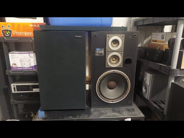 Pioneer CS-A5000 3-way speakers - YouTube