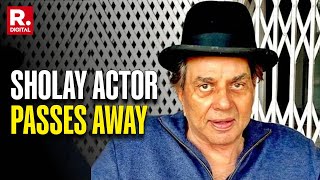 Download Lagu Dharmendra Passes Away: Bollywood's He-Man Dharmendra Dies At 89 | Sholay Actor No More MP3