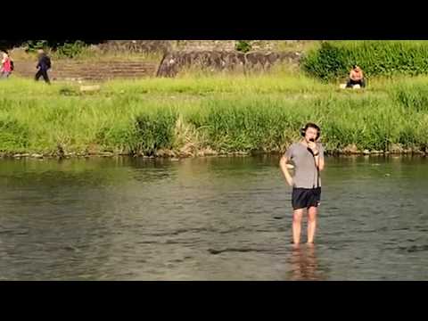 THIS MAN FLEW TO JAPAN TO SING ABBA IN A BIG COLD RIVER - Austin Weber - Mamma Mia Official Video