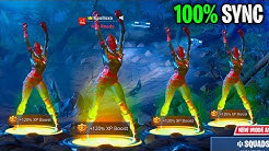 new fortnite dances emotes at the same time true heart infinite dab more duration 3 24 - free flow fortnite piano