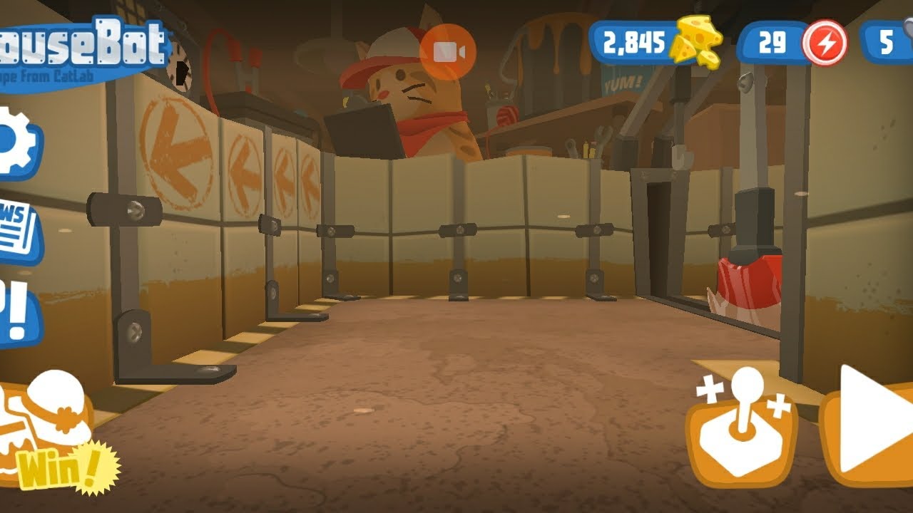 محاولة تختيم لعبت Mousebot جزء السادس