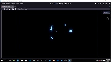 Godot Engine 3.0 alpha2 particle trail