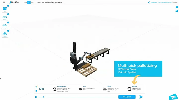 Robotiq Palletizing Configurator | How to use the new multipick feature