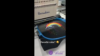 Warning: You Might Need This Rainbow Embroidery Design ☁️🌈