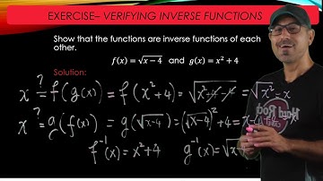 How to Verify Inverse Functions