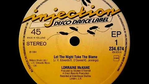 Lorraine McKane - Let The Night Take The Blame