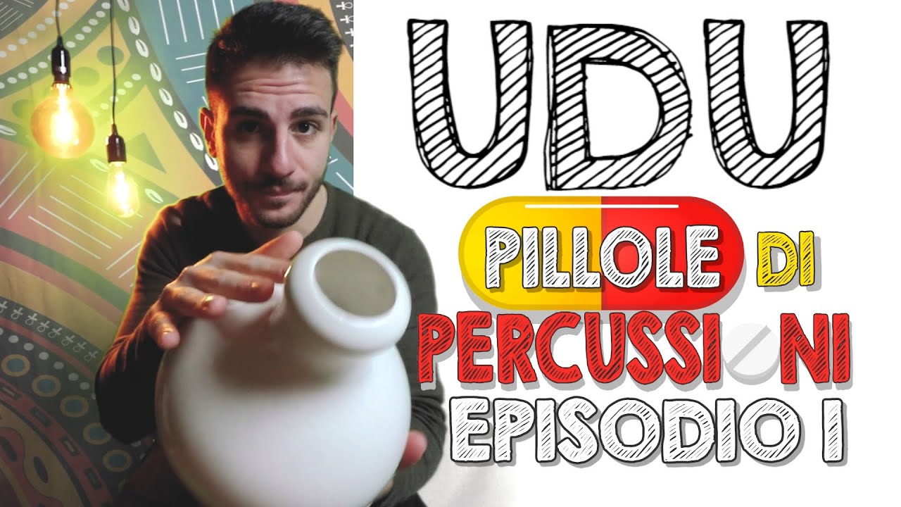 PILLOLE DI PERCUSSIONI Episodio1 Udu Drum YouTube