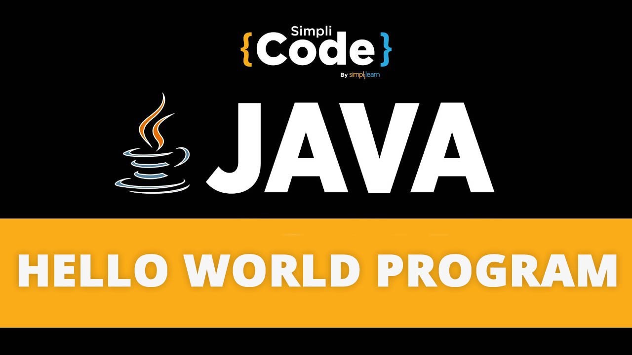Java Tutorial For Beginners | Hello World Program In Java | First Program In Java