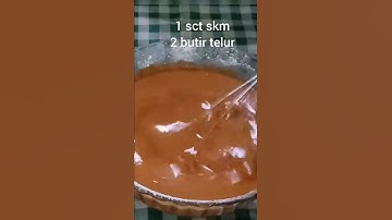 Thumbnail of resep bolu karamel sarang semut tanpa mixer tanpa oven #shorts