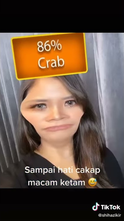 Kesian shiha zikir dah jadi ketam😂😂