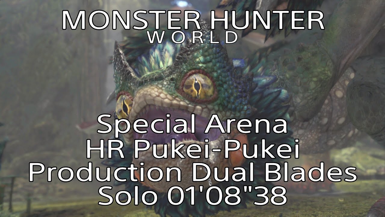 Mhw 特殊闘技場 毒妖鳥上位編 プケプケ 生産双剣 01 08 38 Ta Wiki Rules Special Arena Hr Pukei Pukei Dual Blades Youtube Mhw 特殊闘技場 毒妖鳥上位編 プケプケ 生産双剣 01 08 38 Ta Wiki Rules Special Arena Hr Pukei Pukei Dual Blades Youtube