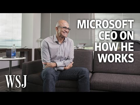 Microsoft CEO Satya Nadella: How I Work | WSJ video download