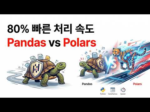 데이터 분석 속도가 10배 빨라진다? Pandas를 넘어 Polars까지!