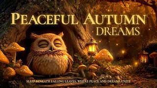 Enchanted Autumn Forest 🍁 Fantasy Sleep Music & Relaxing Ambience [6H | 4K]