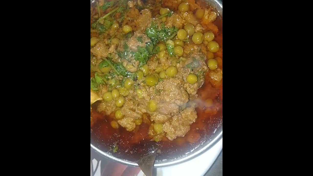 Matar keema recipe 