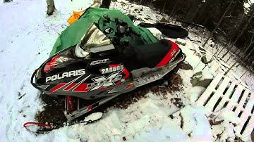2 Snowmobile Cold Starts!!