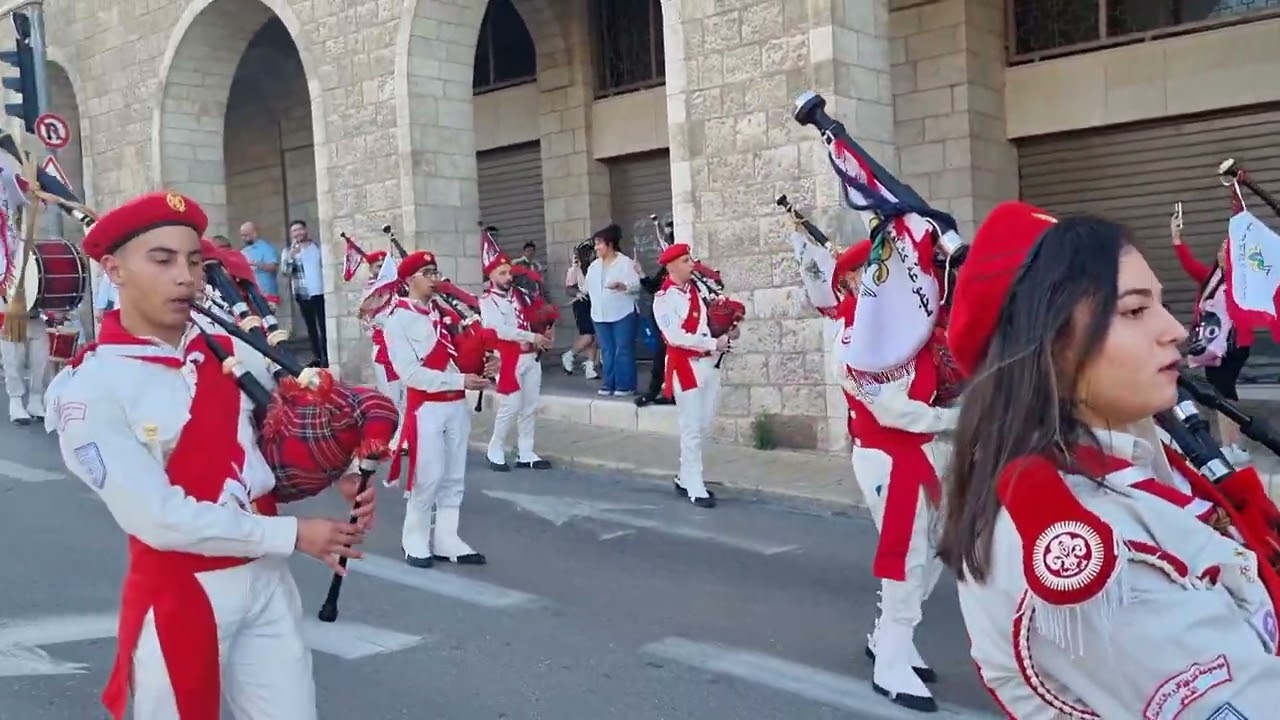 مجموعة كشافة الروم الكاثوليك سبت النور 15 نيسان 2023 الباب الجديد تصوير كريستيان لاند سينت جوني