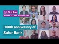 Fintiba wishes Sutor Bank all the best for its 100th anniversary! (in 11 different languages)