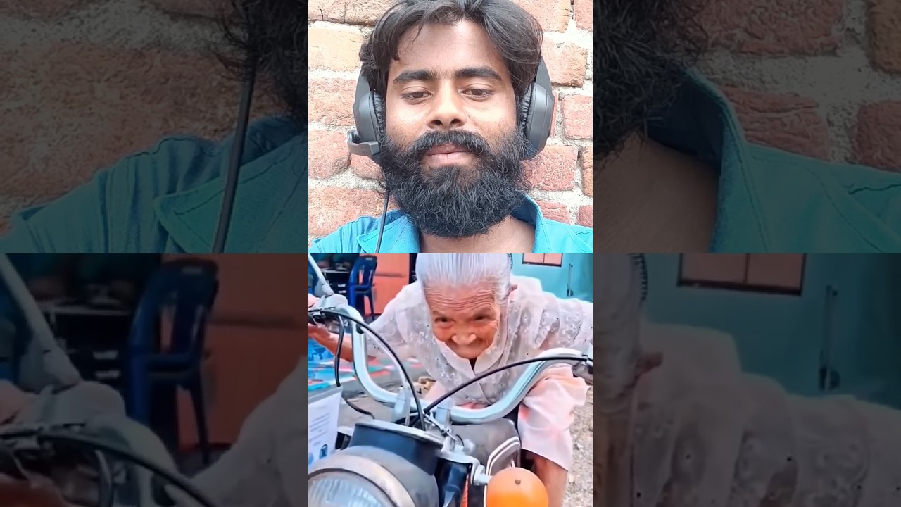 दादी की speed bike