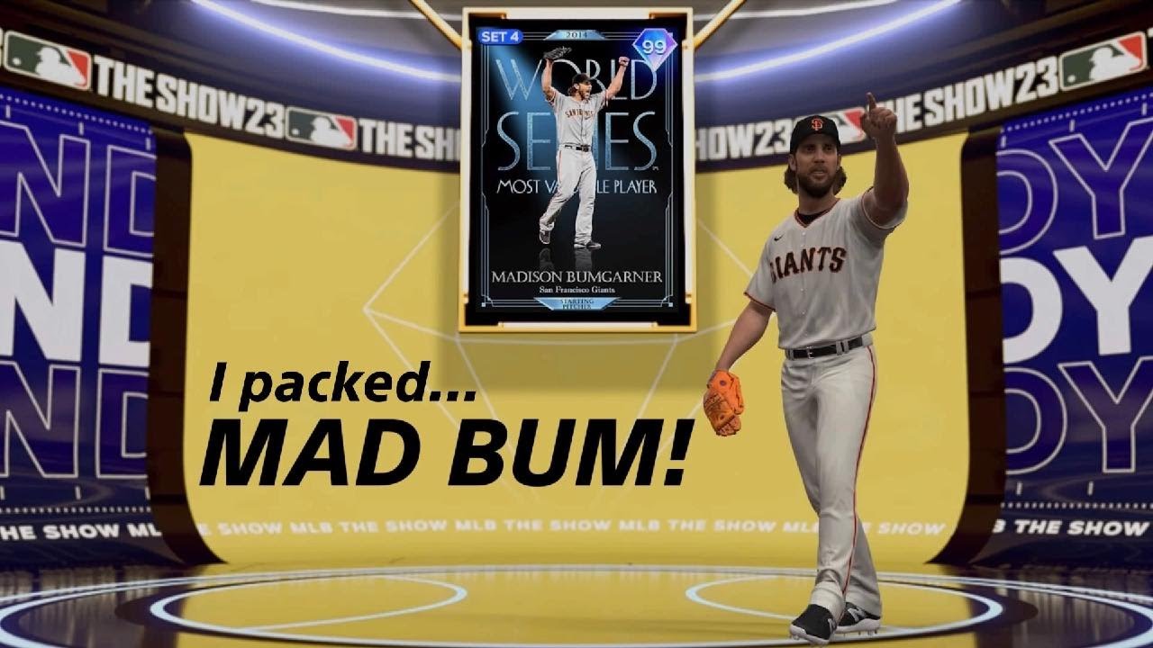 I PACKED MVP MAD BUM! 💎 - 99 WSMVP Madison Bumgarner - MLB The Show 23