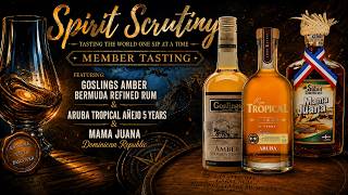 3 Caribbean Rums You Need to Try! | Spirit Scrutiny Member Rum Tasting  📱