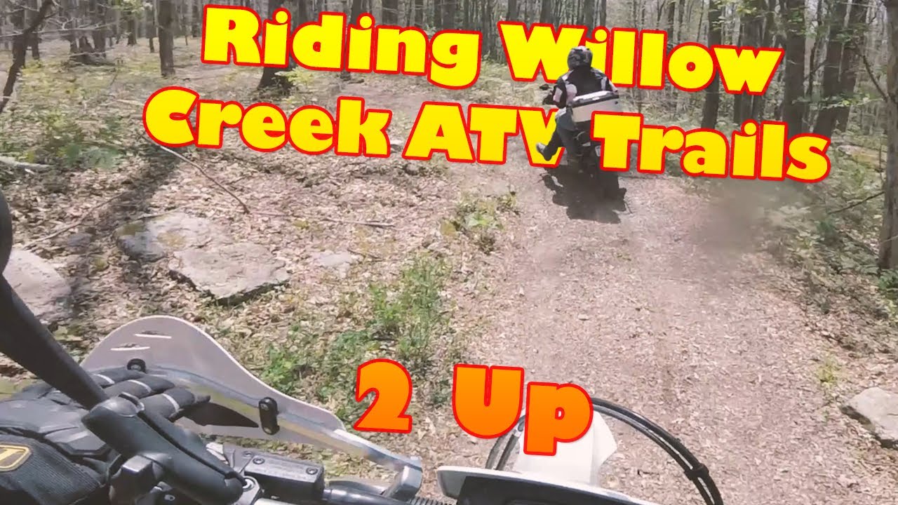 Riding Willow Creek ATV Trails 2 Up