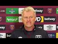 &#39;I’m really pleased! Jarrod Bowen has earned it!&#39; | David Moyes | Aston Villa v West Ham