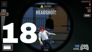 Sniper 3D Assassin: shot to kill Android walkthrough gameplay:Level 18